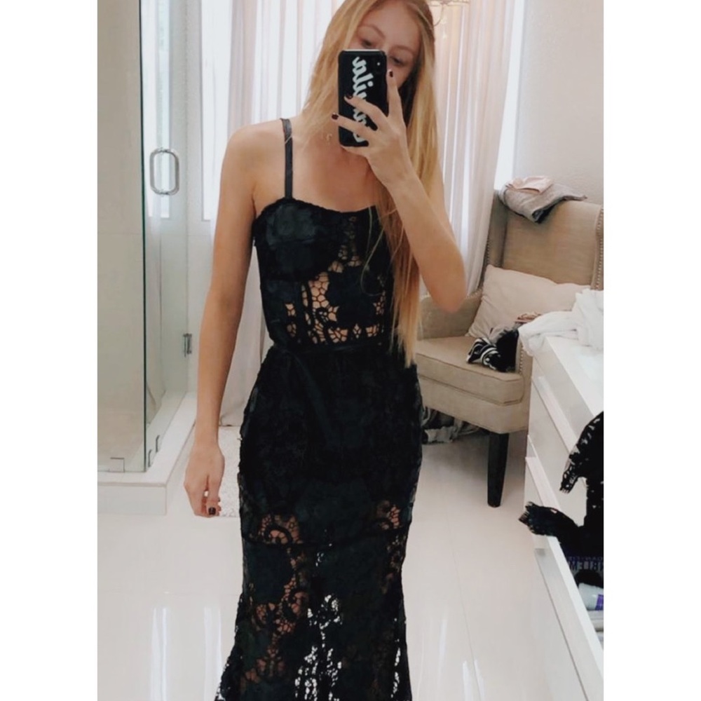Alexis black dress